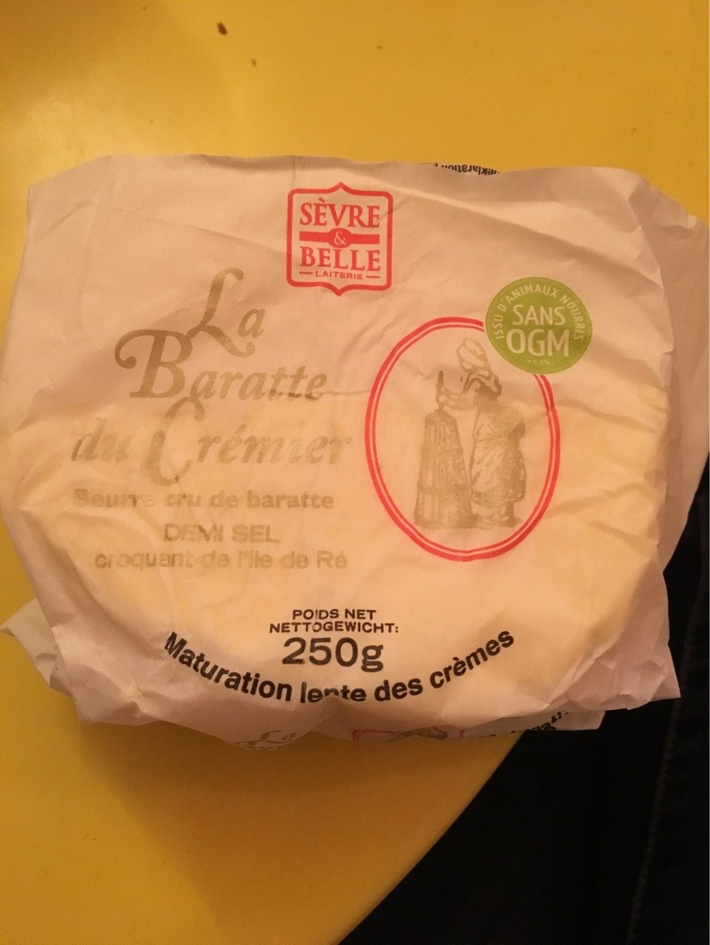 La baratte du crémier - Beurre demi-sel - Producto - fr