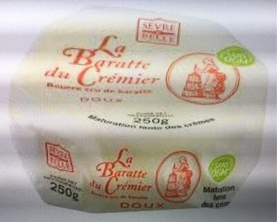 La Baratte du Crémier Beurre doux - Product - fr