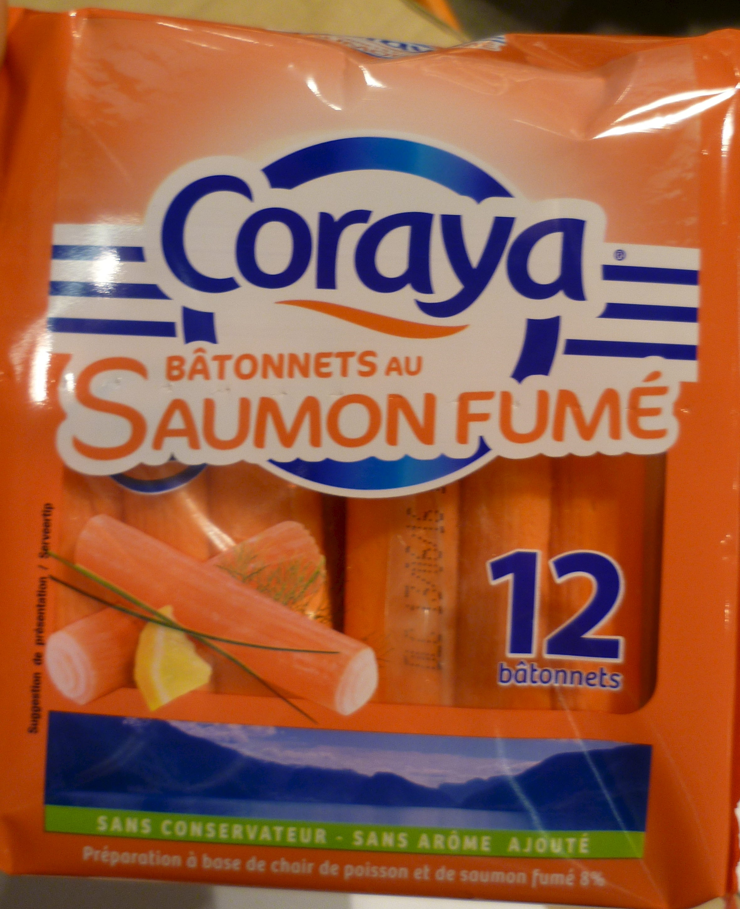 Bâtonnets au Saumon Fumé - Produkt - fr