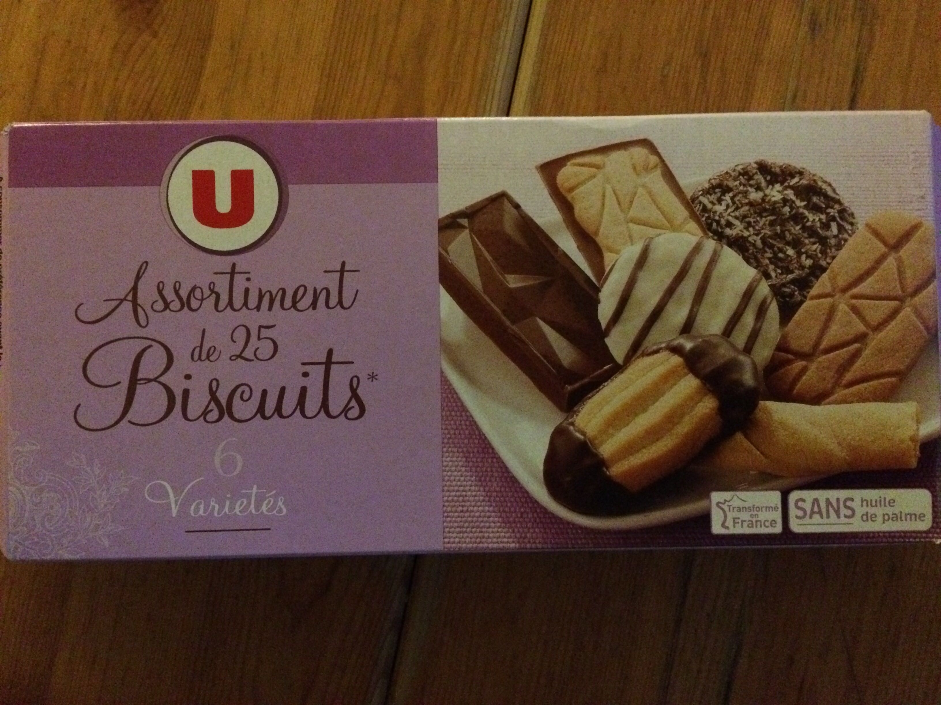 Assortiment de 25 Biscuits - Product - fr