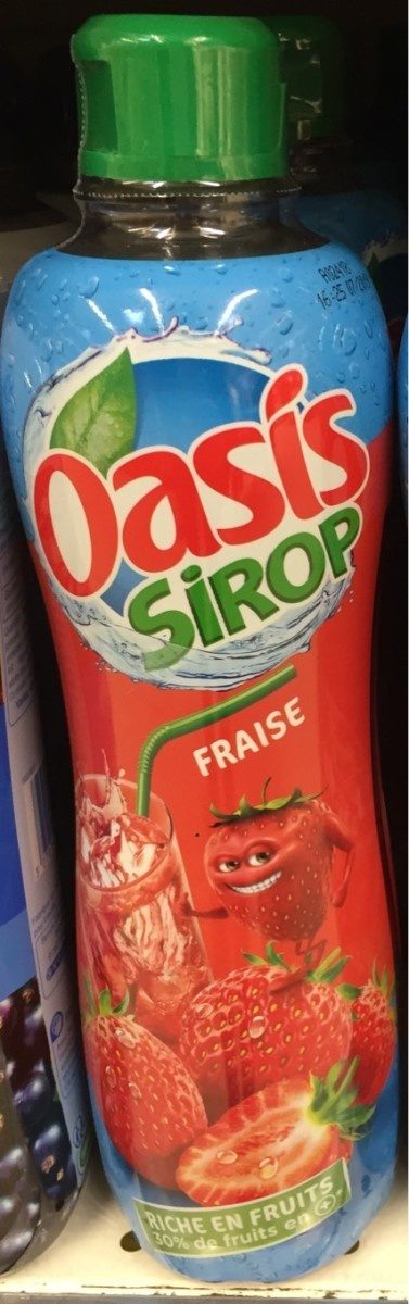 Sirop fraise - Produit