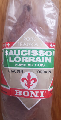 Saucisson Lorrain - Produit
