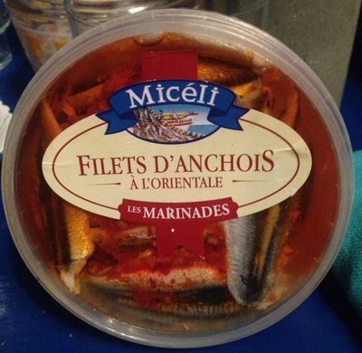 Filets d'anchois à l'orientale - Product - fr