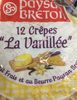 La Vanillee - 12 Crêpes - Product