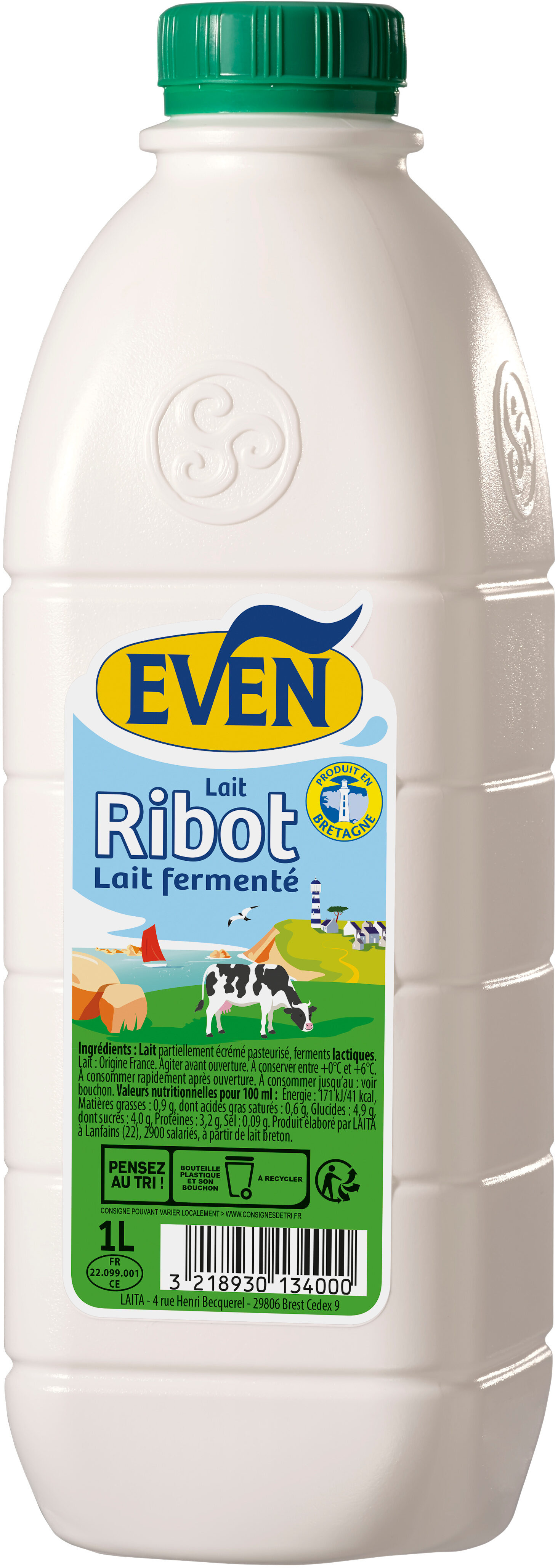 EVEN - Lait Ribot - Lait fermenté - Prodotto - fr