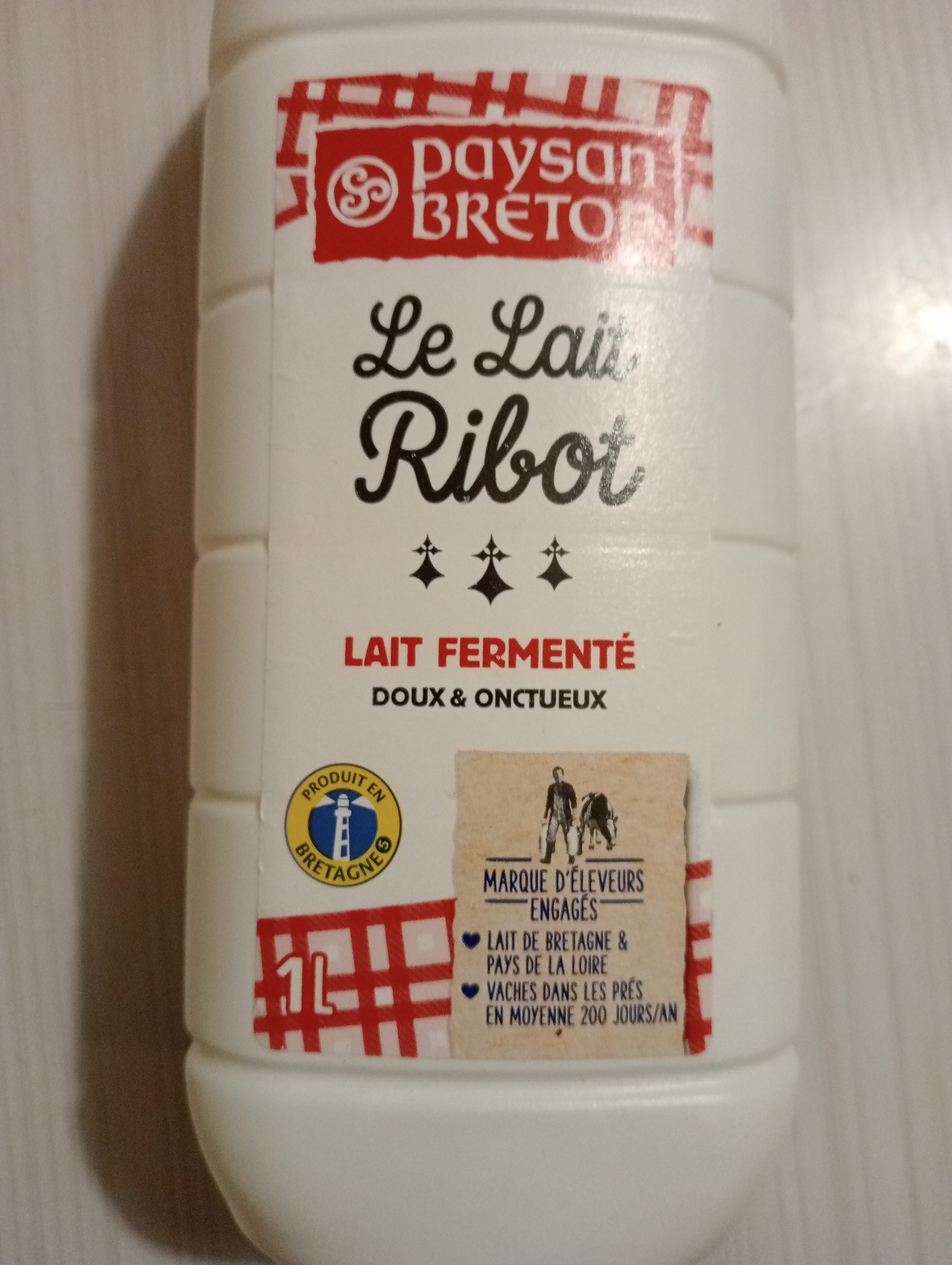 Le Lait Ribot - Produit