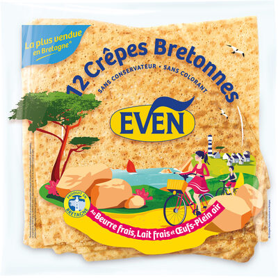 EVEN - 12 Crêpes Bretonnes - Produit