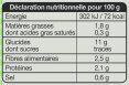 Even - Bouillie d'avoine Tradition Bretonne - Nutrition facts - fr