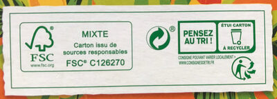Etui Bec Verseur Cassonade Saint Louis 1kg - Recyclinginstructies en / of verpakkingsinformatie - fr