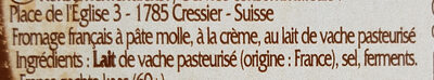 Au Bouchon - Ingredienser - fr