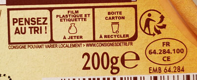 Saint Albray gourmand & crémeux - Recyclinginstructies en / of verpakkingsinformatie - fr