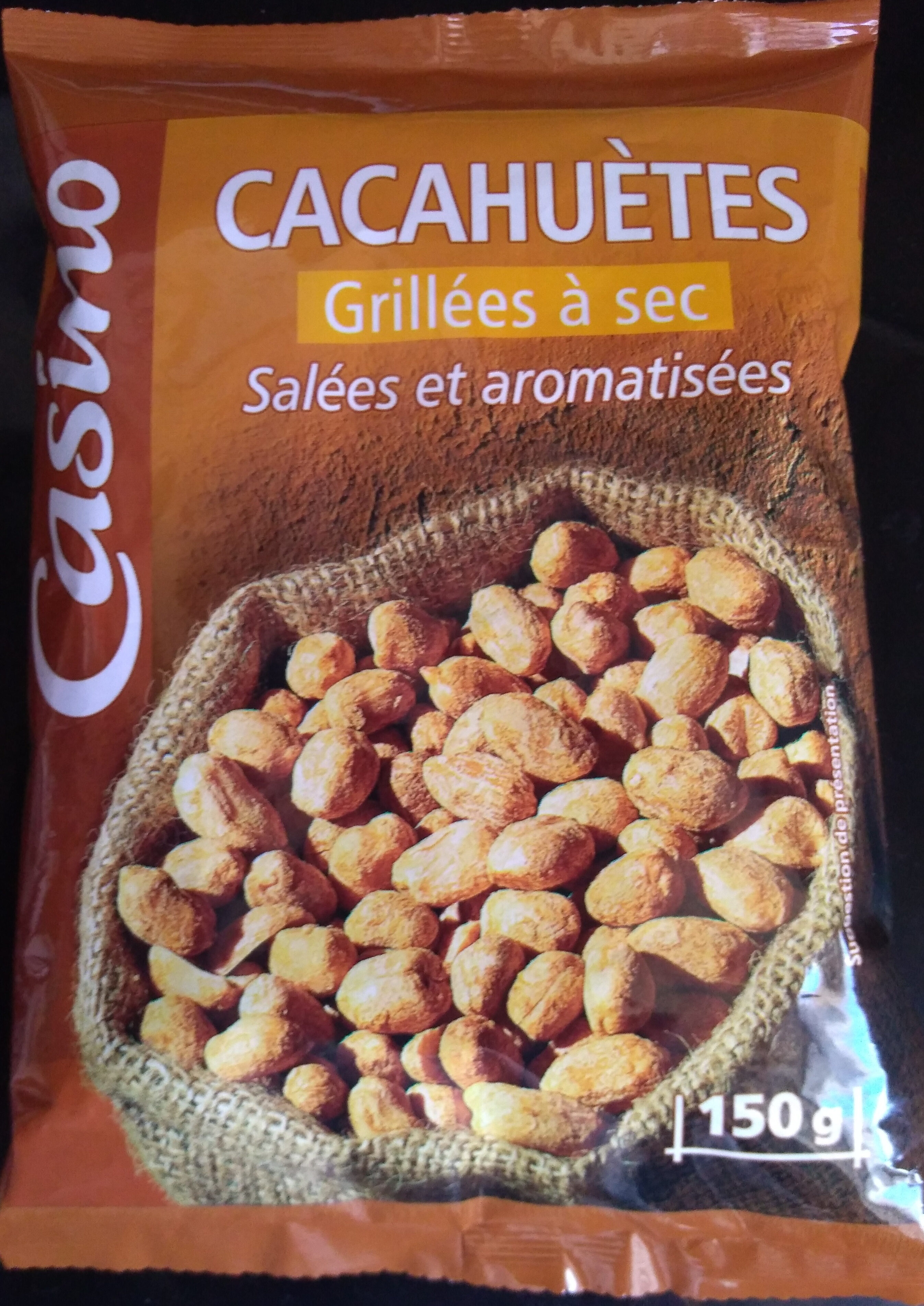 Cacahuètes aromatisées grillées à sec CARREFOUR