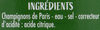 Champignons de Paris 1er choix émincés - Product