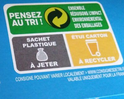 Biscottes au froment 36 Tranches - Instrucciones de reciclaje y/o información de embalaje - fr