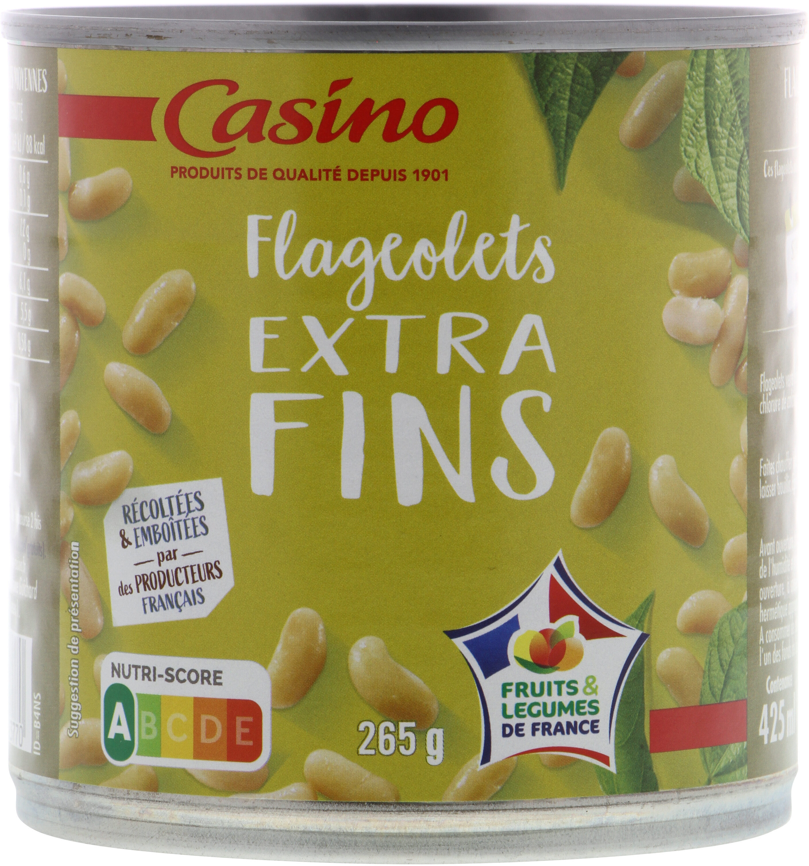 Flageolets verts extrafins - Product - fr