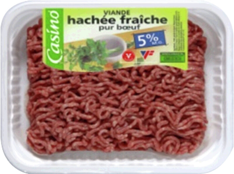 Viande Hachée Pur Boeuf 5% - Product - fr