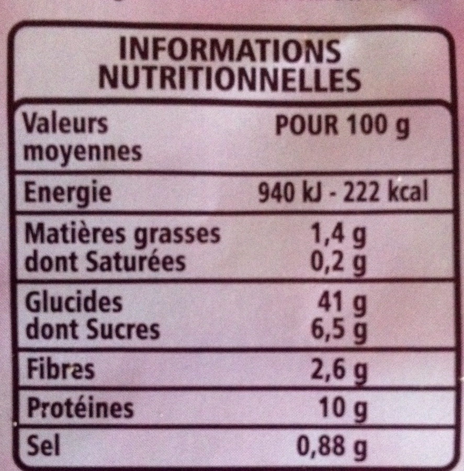 4 Muffins blancs - CASINO SAVEURS D'AILLEURS - Royaume-Uni - Nutrition facts - fr