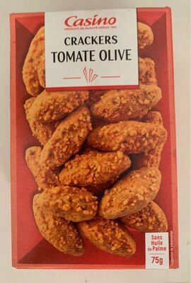 Crackers Tomate Olive 75G Co - Product - fr