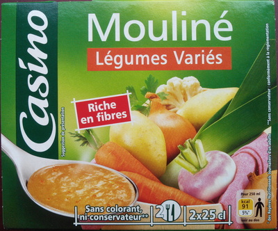Mouliné légumes variés - Product - fr