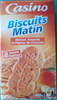 Biscuits Matin Abricots, Amandes et Pépites de Chocolat - Produkt