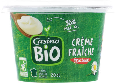 Crème fraîche épaisse Produit de l'agriculture biologique - Produkt - fr