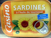 Sardines à l'huile de tournesol - نتاج