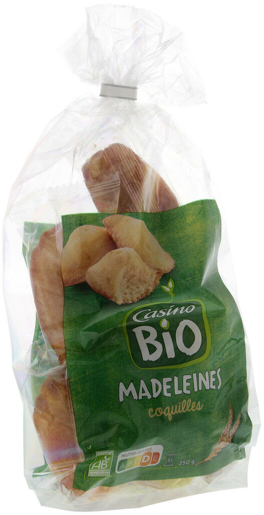 Madeleines coquilles BIO - Product - fr