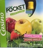 Compote pocket Pomme-Fraise / Pomme-Vanille - Producte