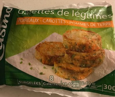 Galettes de Poireaux carottes pommes de terre - Product - fr