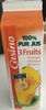 100% Pur jus 3 fruits - Product