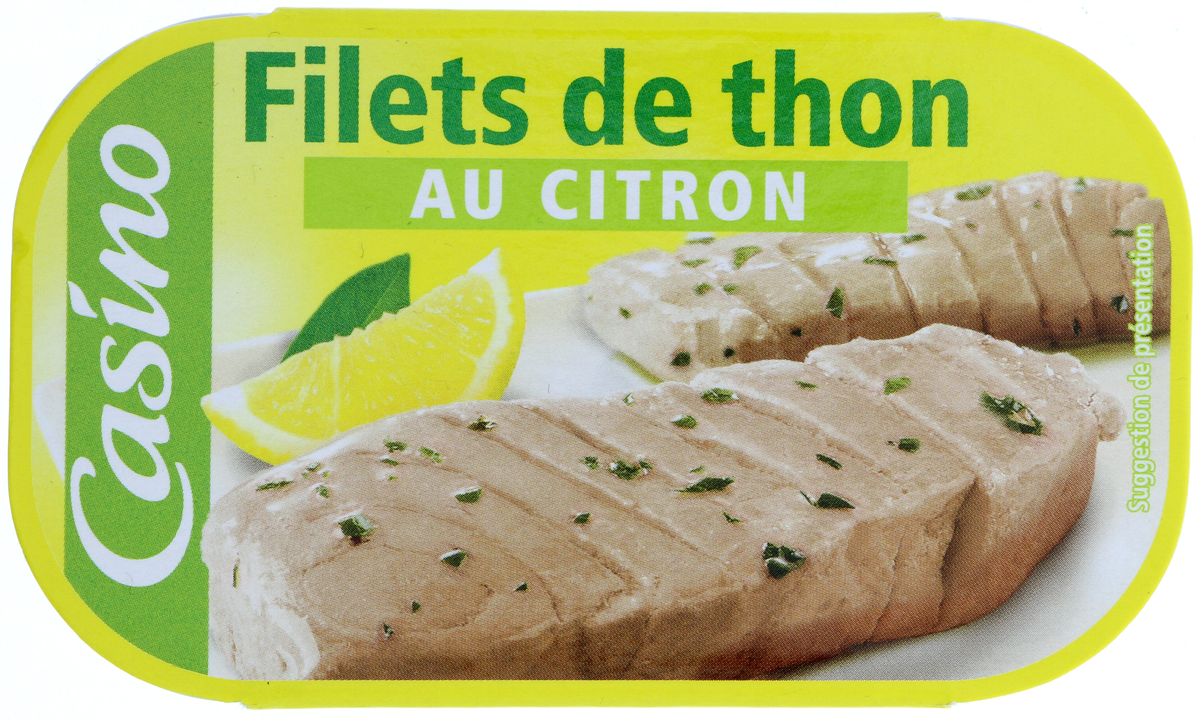 Filets de thon au citron - Produit