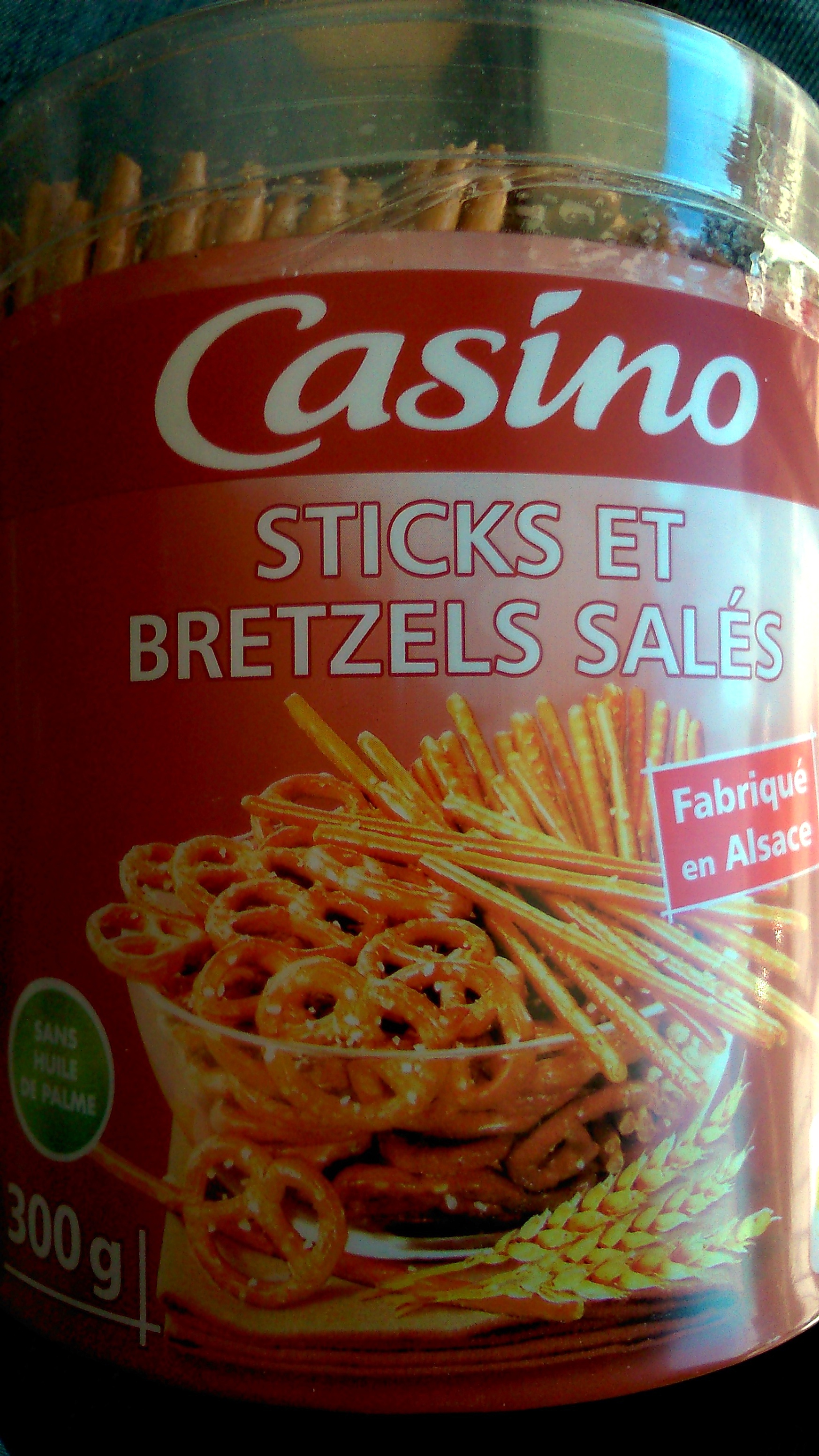 Sticks et bretzels salés - Product - fr