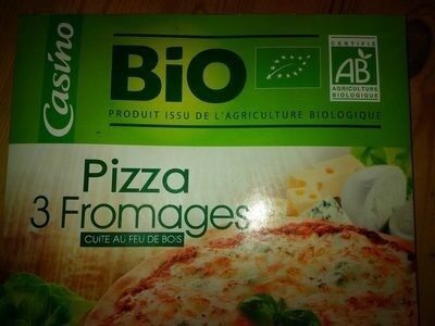 Pizza 3 fromages cuite au feu de bois Bio - Product - fr