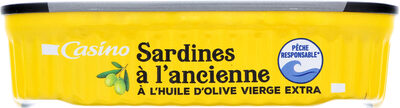 Sardines à l'huile d'olive vierge extra préparées à l'ancienne - Produit