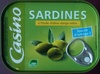 Sardines a l'huile d'olive vierge extra - Produit