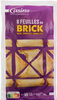 8 feuilles de brick pour aumonières, samossas, cigares. - Produit