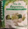 Trio de fleurettes : choux-fleurs - choux Romanesco - brocolis - Product