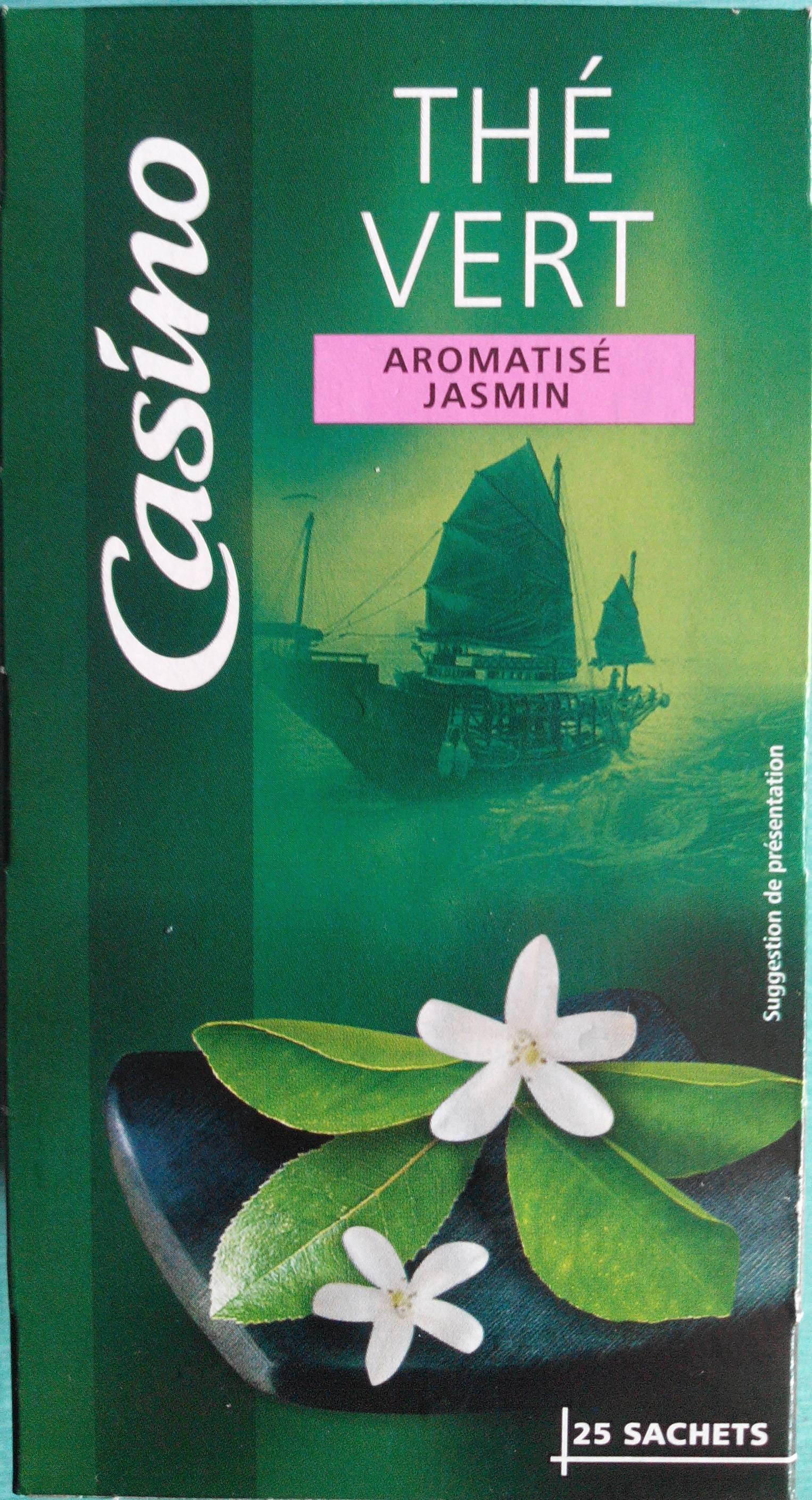 Thé vert aromatisé jasmin - Produit