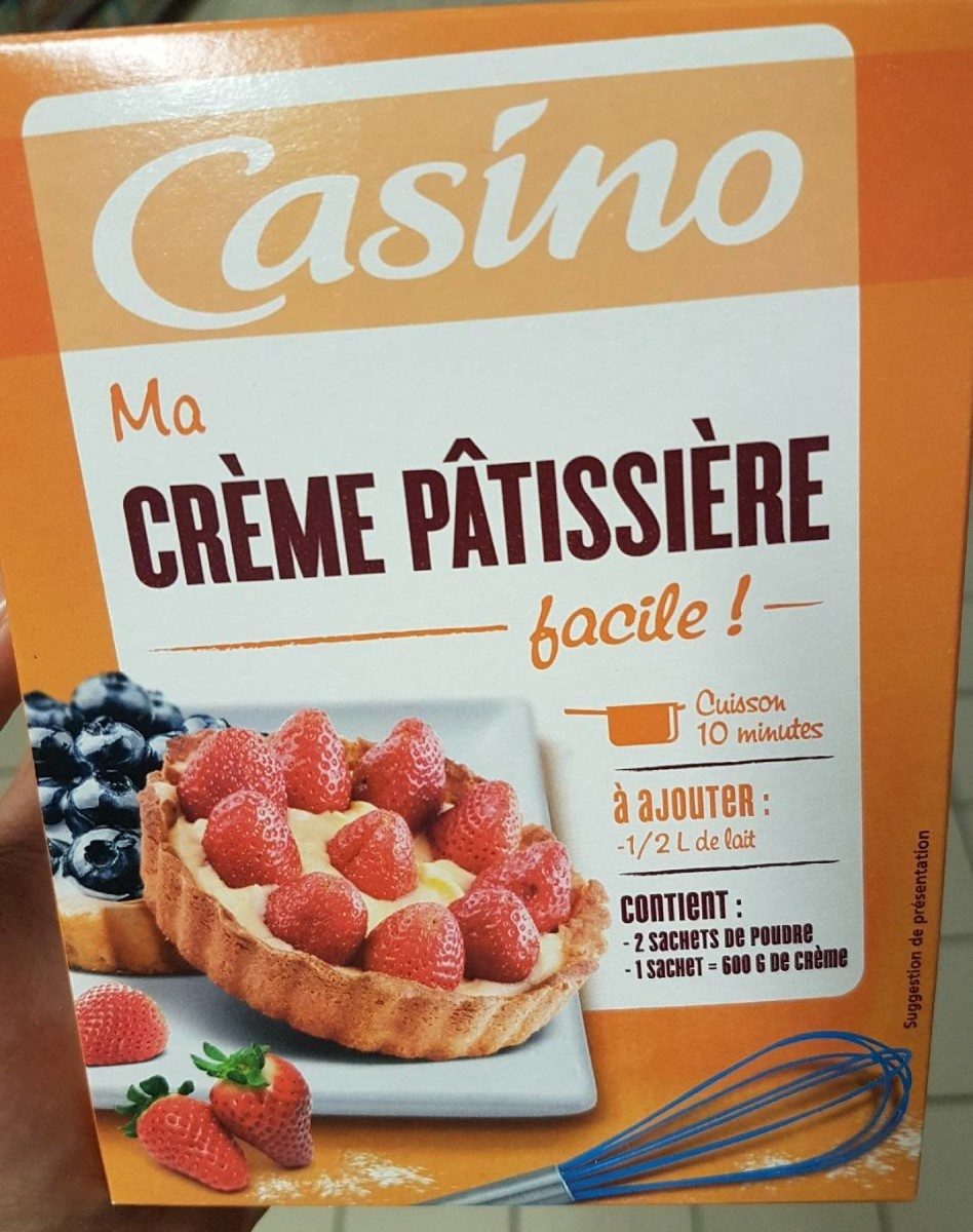 Crème pâtissière - Product - fr