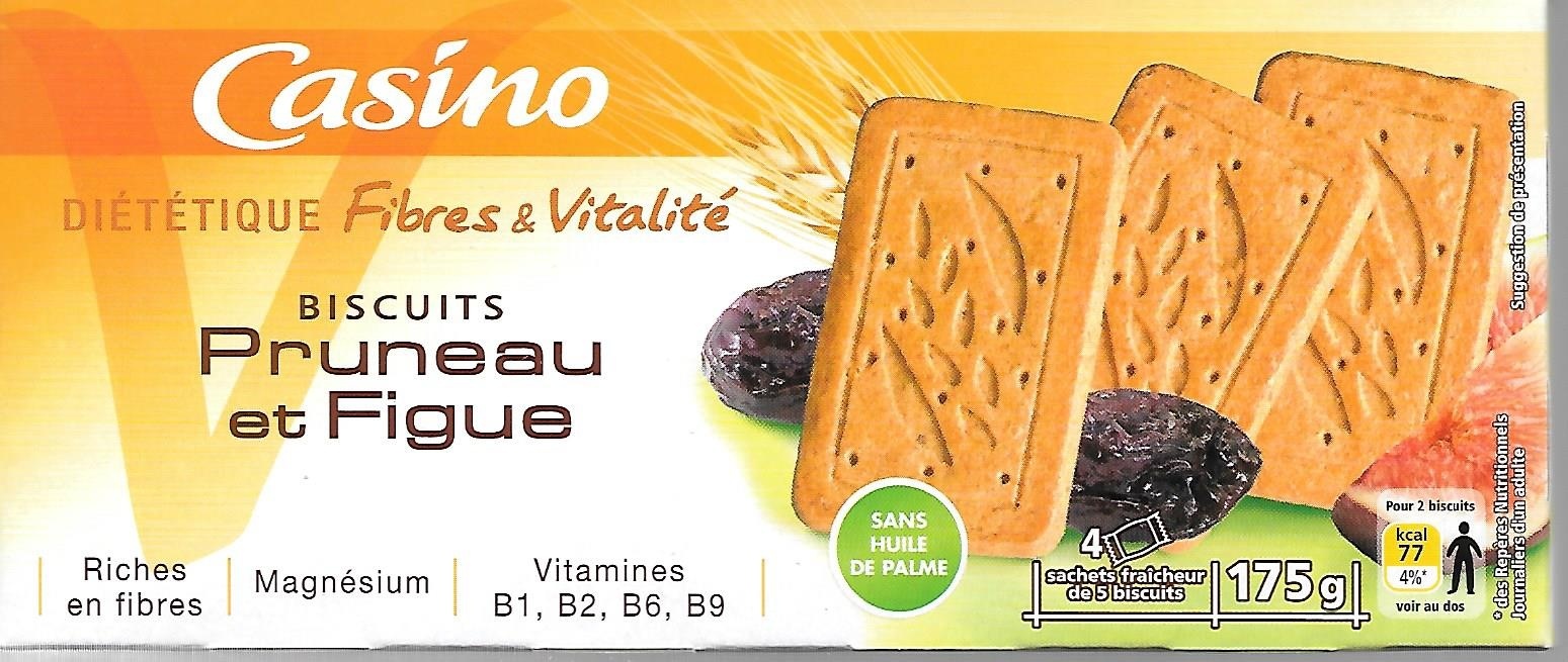 Biscuits Pruneau et Figue - Produit