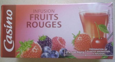 Infusion fruits rouges - Product - fr