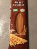 Spaghetti au ble complet - Produkt