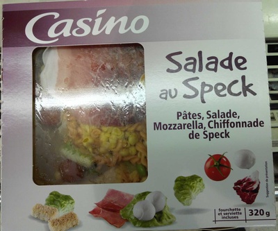 Salade crudités mozzarella jambon speck - Product - fr