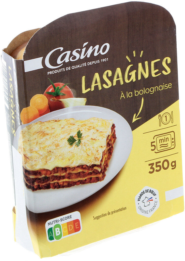 Lasagnes Bolognaise - Producto - fr