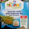 Haricots verts Sole tropicale Riz avec morceaux - Product