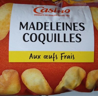 Madeleines coquilles aux oeufs frais - Product