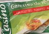 Galettes courgettes tomates aubergines surgelées - Produkt