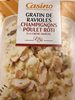 Gratin de ravioles champignons poulet rôti à la crème fraîche - Product