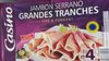 Jambon Serrano grandes tranches sans conservateur - نتاج