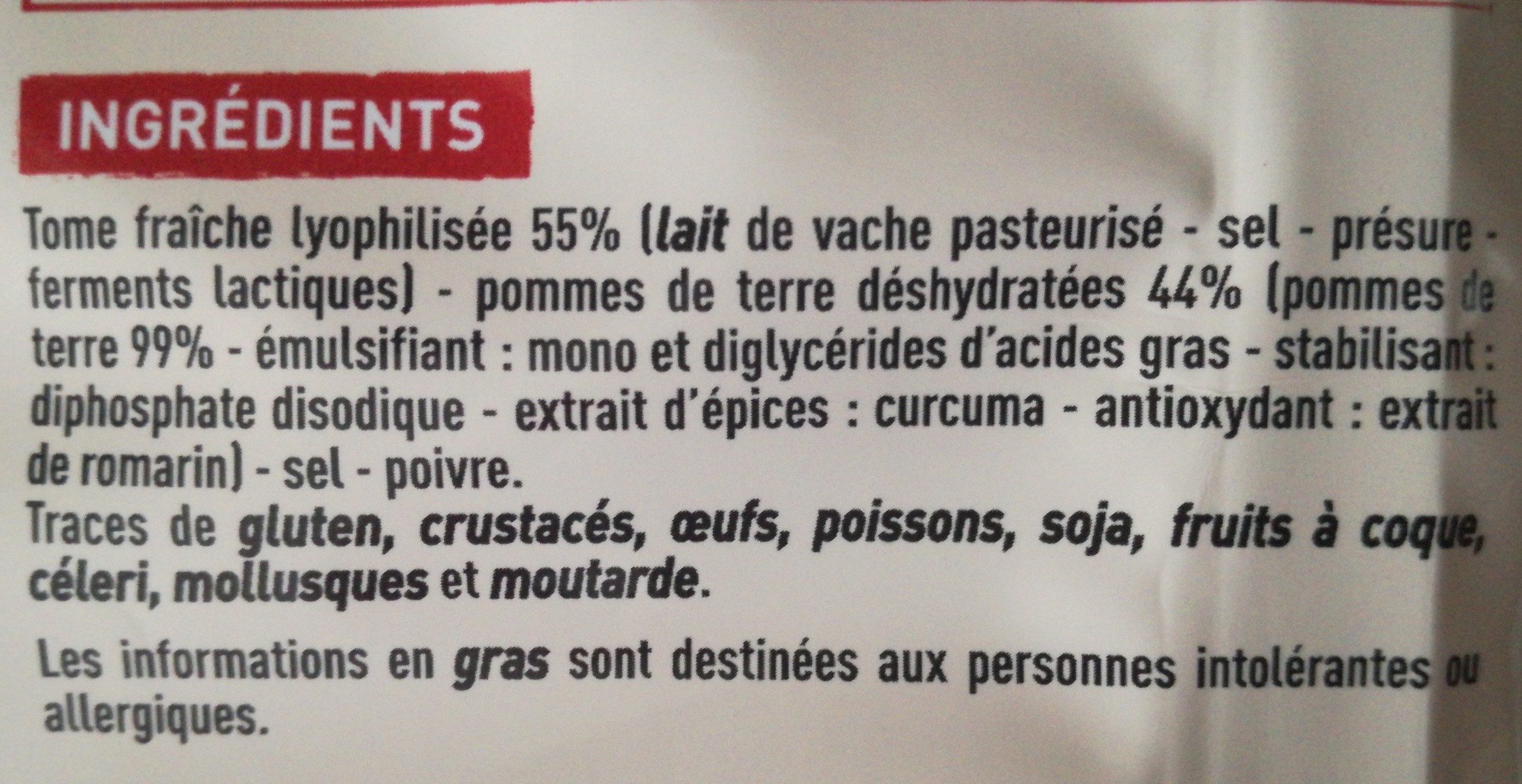 Préparation pour Aligot de l'Aveyron - Ingredients - fr